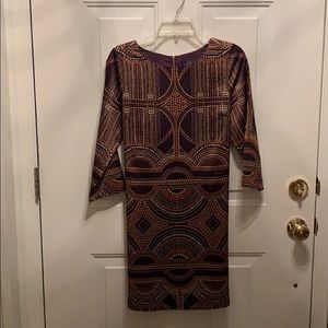 Boho 3/4 Length Sleeve slip dress